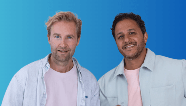 Jochum Damstra en Amar Willem Thomas, de oprichters van MakeSense Health